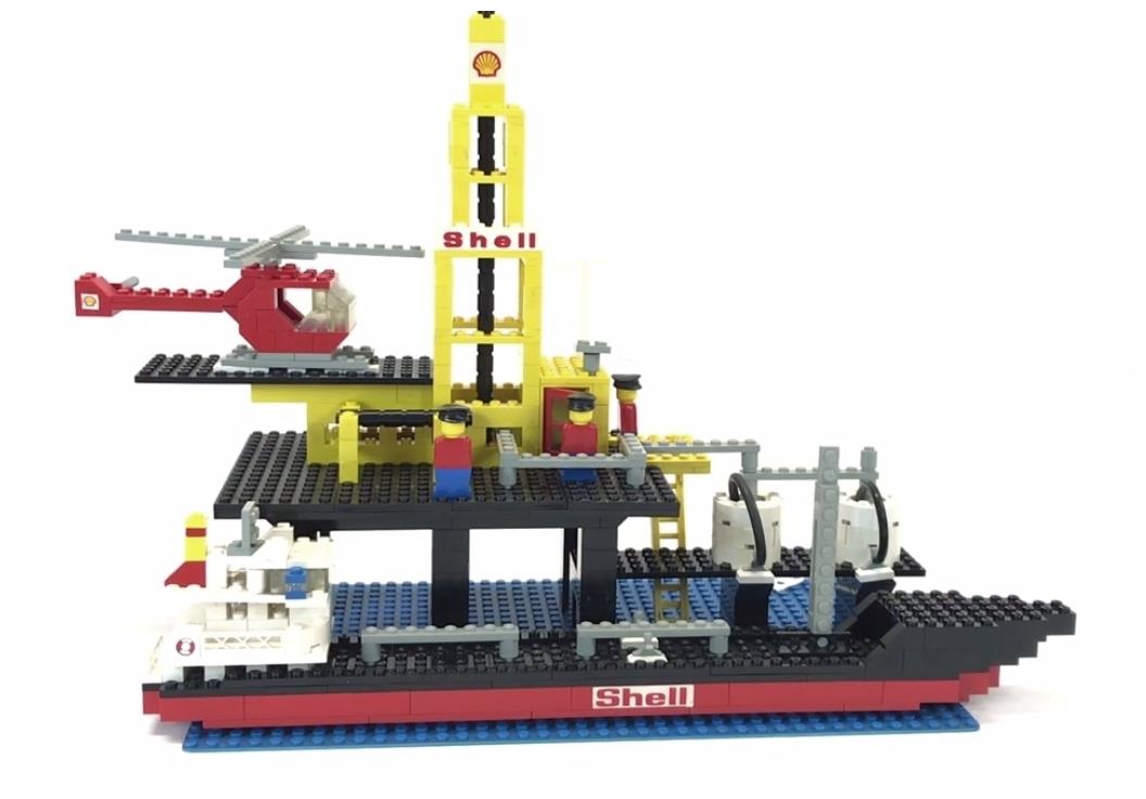 Lego oil rig set shop