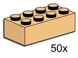 3730 LEGO 2x4 Tan Bricks