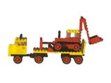 376 LEGOLAND Low Loader with Excavator thumbnail image