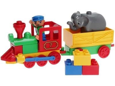 uitvinding dienblad wijs LEGO 3770 Duplo My First Train | BrickEconomy
