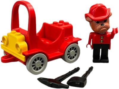 LEGO 3797 Fabuland Fire Chief Boris Bulldog BrickEconomy