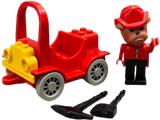 3797 LEGO Fabuland Fire Chief Boris Bulldog