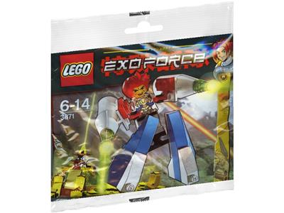 3871 LEGO Exo-Force Golden City White Flyer thumbnail image