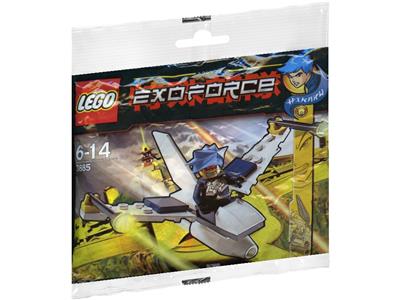 3885 LEGO Exo-Force Golden City Mini Jet Fighter