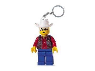 Lego 3974 Cowboy with White Hat Keyring Boxed Unopened NEW NEW NEW 