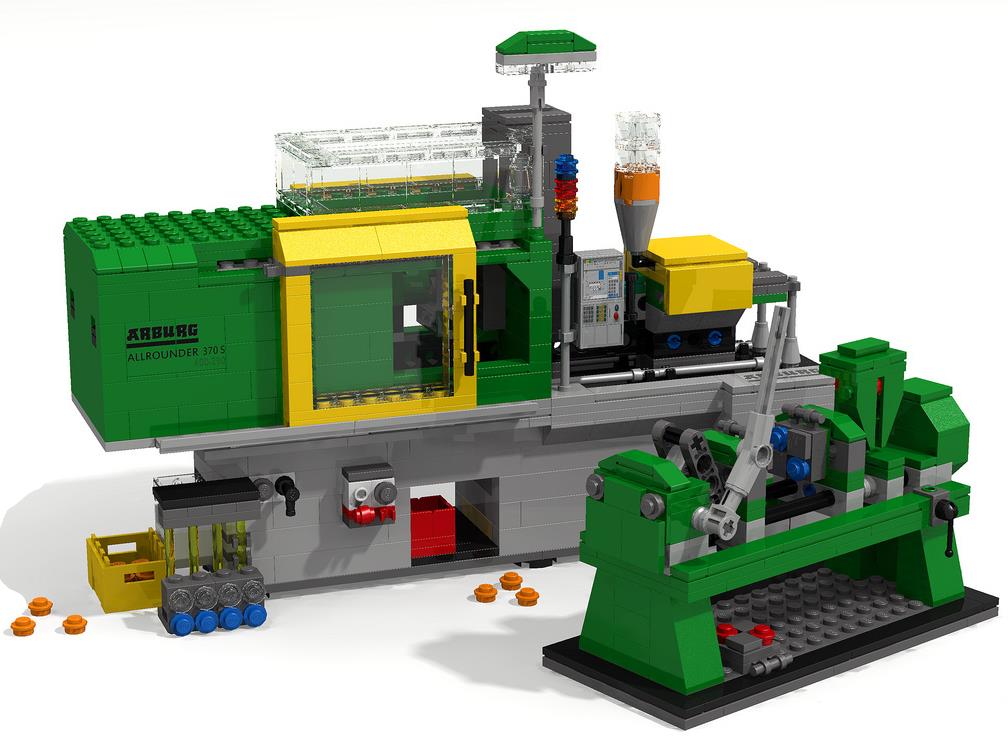 melk wit Beïnvloeden Discreet LEGO 4000001 Moulding Machines | BrickEconomy