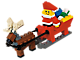 Father Christmas with Sledge Building Set thumbnail