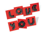 40016 LEGO Valentine's Day Valentine Letter Set