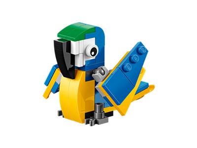 poultry fair Duplication LEGO 40131 Monthly Mini Model Build Parrot | BrickEconomy