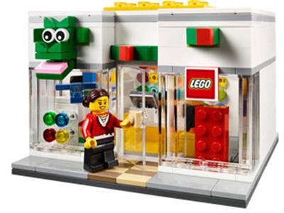 LEGO Store Opening Promo White LEGO Store Shop Set 40145