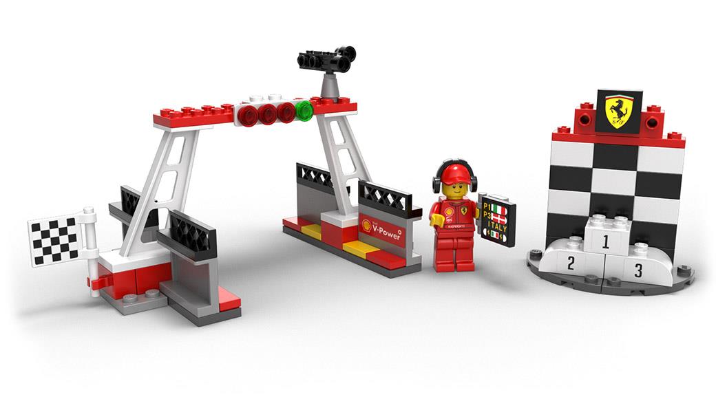 NEW/SEALED LEGO SHELL V-POWER FERRARI FINISH LINE & PODIUM 40194 