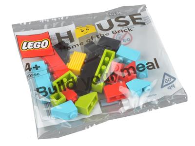 40296 LEGO House Build Your Meal Brick Bag