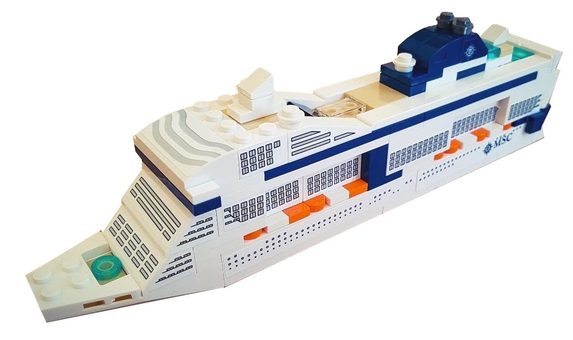 lego cruise ship msc