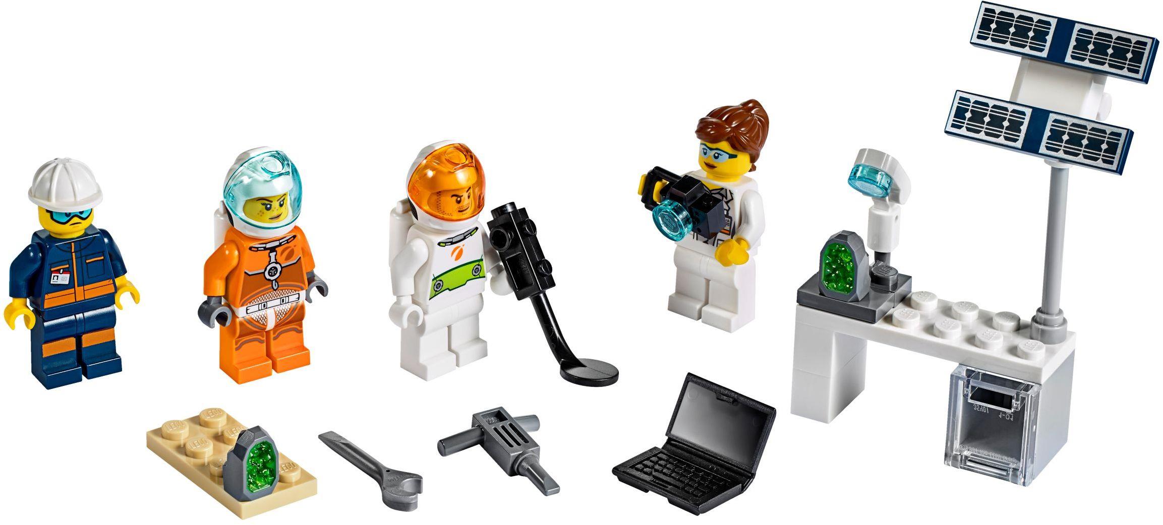 Lego 40345 City Space Minifigure Set ~ Mars Exploration ~ Exclusive Minifigure