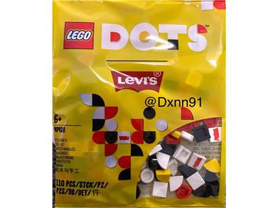 40438 LEGO Extra Dots - Levi Jeans Confetti Bag