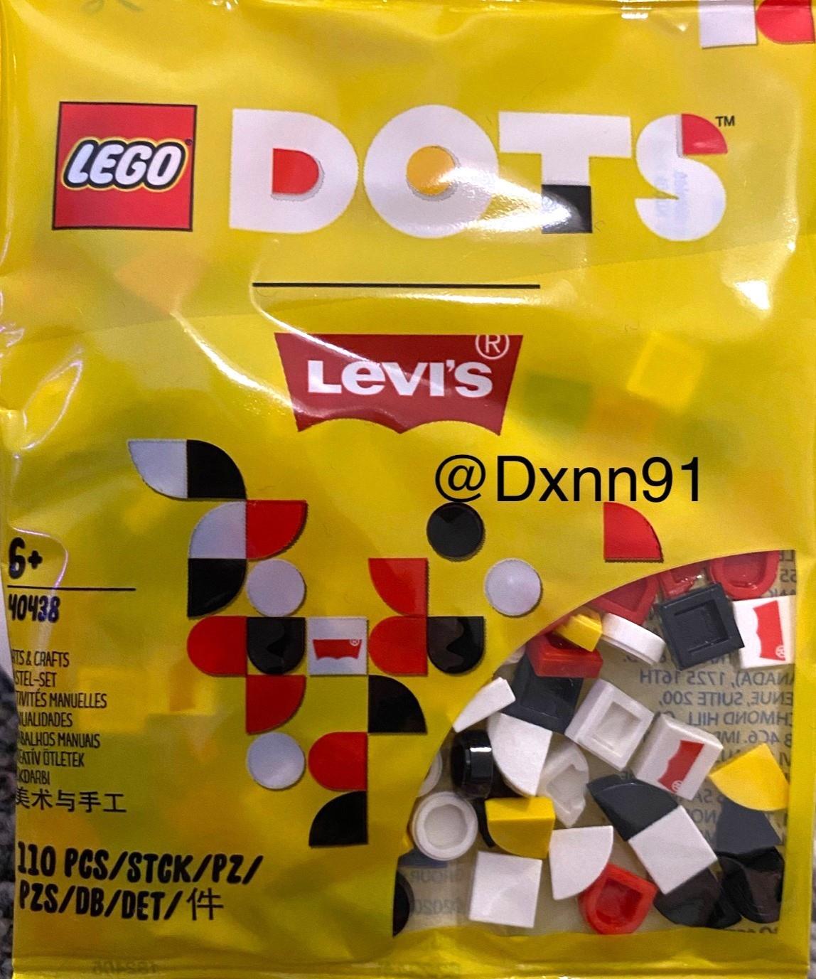 LEGO 40438 Extra Dots - Levi Jeans Confetti Bag | BrickEconomy