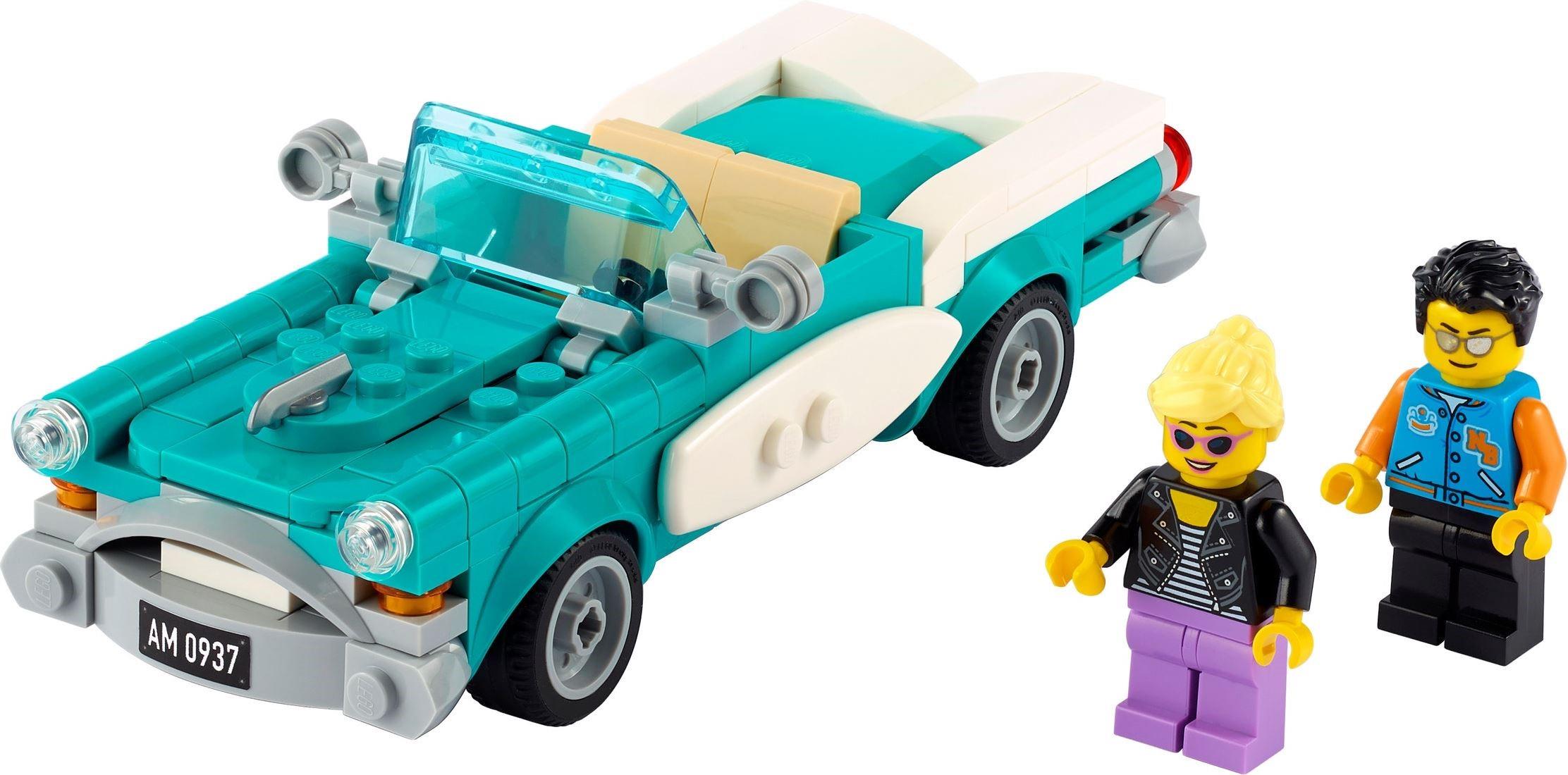 Authentic Vintage LEGO Cars : vintage LEGO car