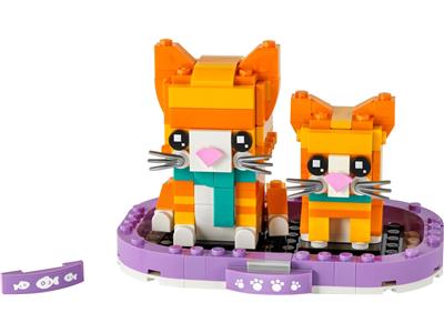 40480 LEGO BrickHeadz Pets Ginger Tabby thumbnail image