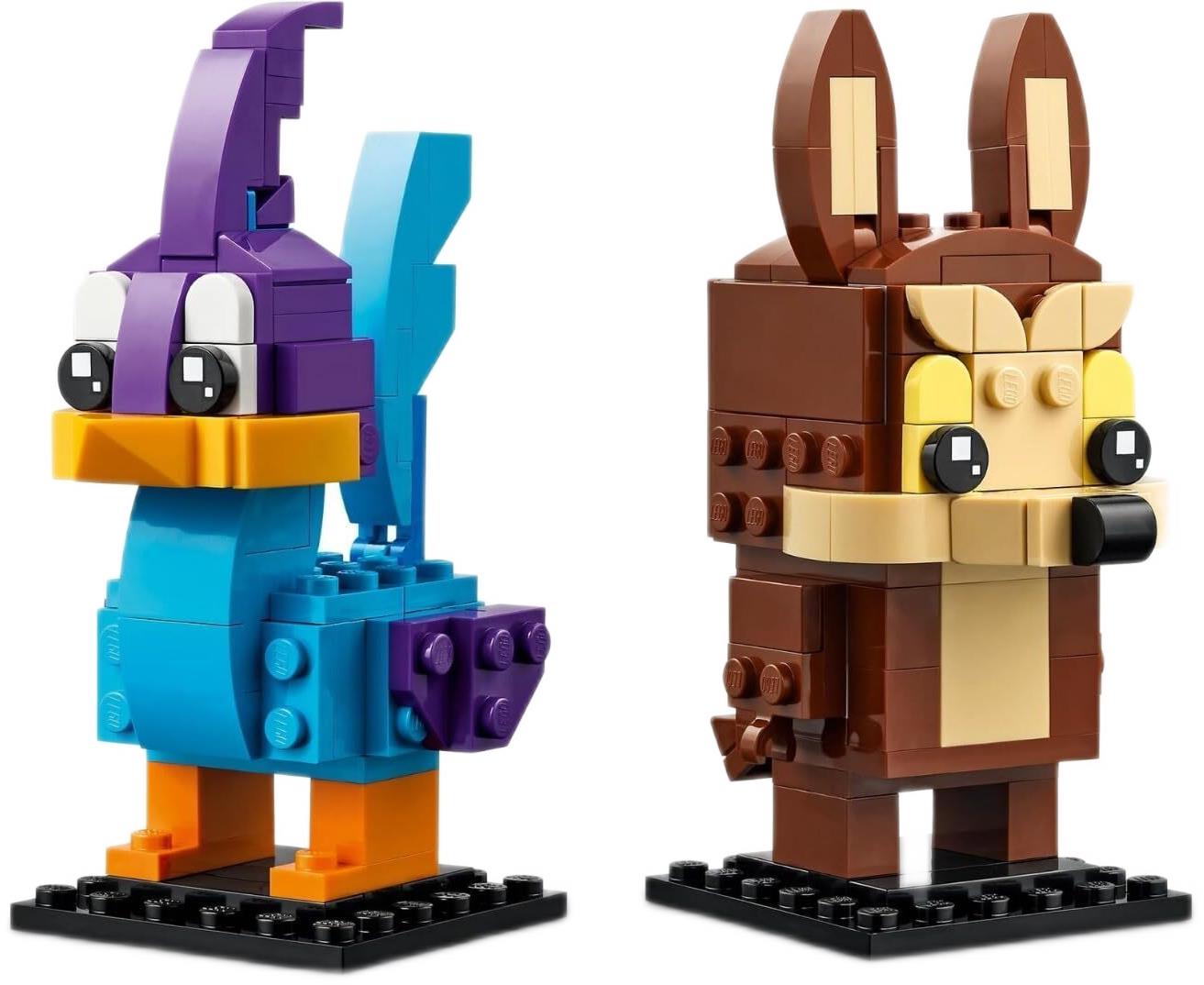 LEGO 40559 BrickHeadz Looney Tunes Road Runner & Wile E. Coyote