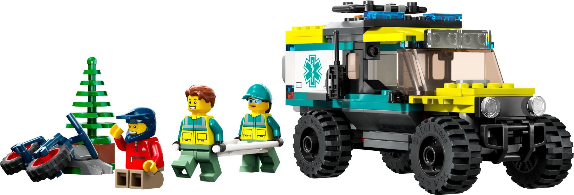 gæld scene Møntvask LEGO 40582 City 4x4 Off-Road Ambulance Rescue | BrickEconomy