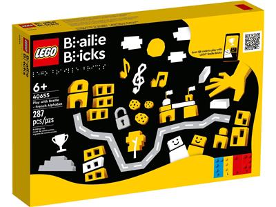 40655 LEGO Braille Bricks Play with Braille – French Alphabet