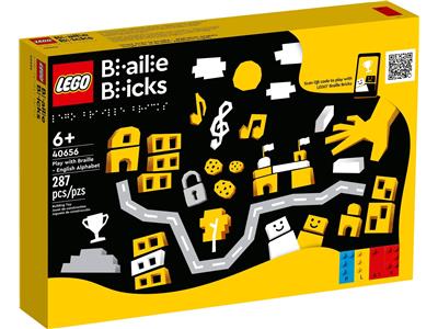 40656 LEGO Braille Bricks Play with Braille – English Alphabet