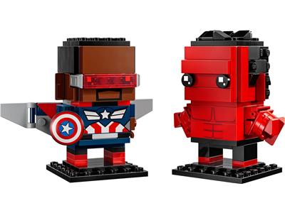 40668 LEGO BrickHeadz Marvel Super Heroes Captain America & Red Hulk Figures