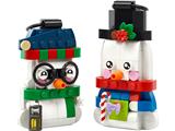 40812 LEGO Christmas Snowman Ornaments