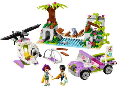 41036 LEGO Friends Jungle Rescue Jungle Bridge Rescue thumbnail image