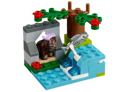 41046 LEGO Friends Animals Series 5 Brown Bear's River