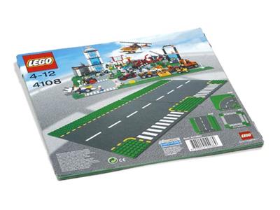 4108 LEGO T-Junction Road Plates