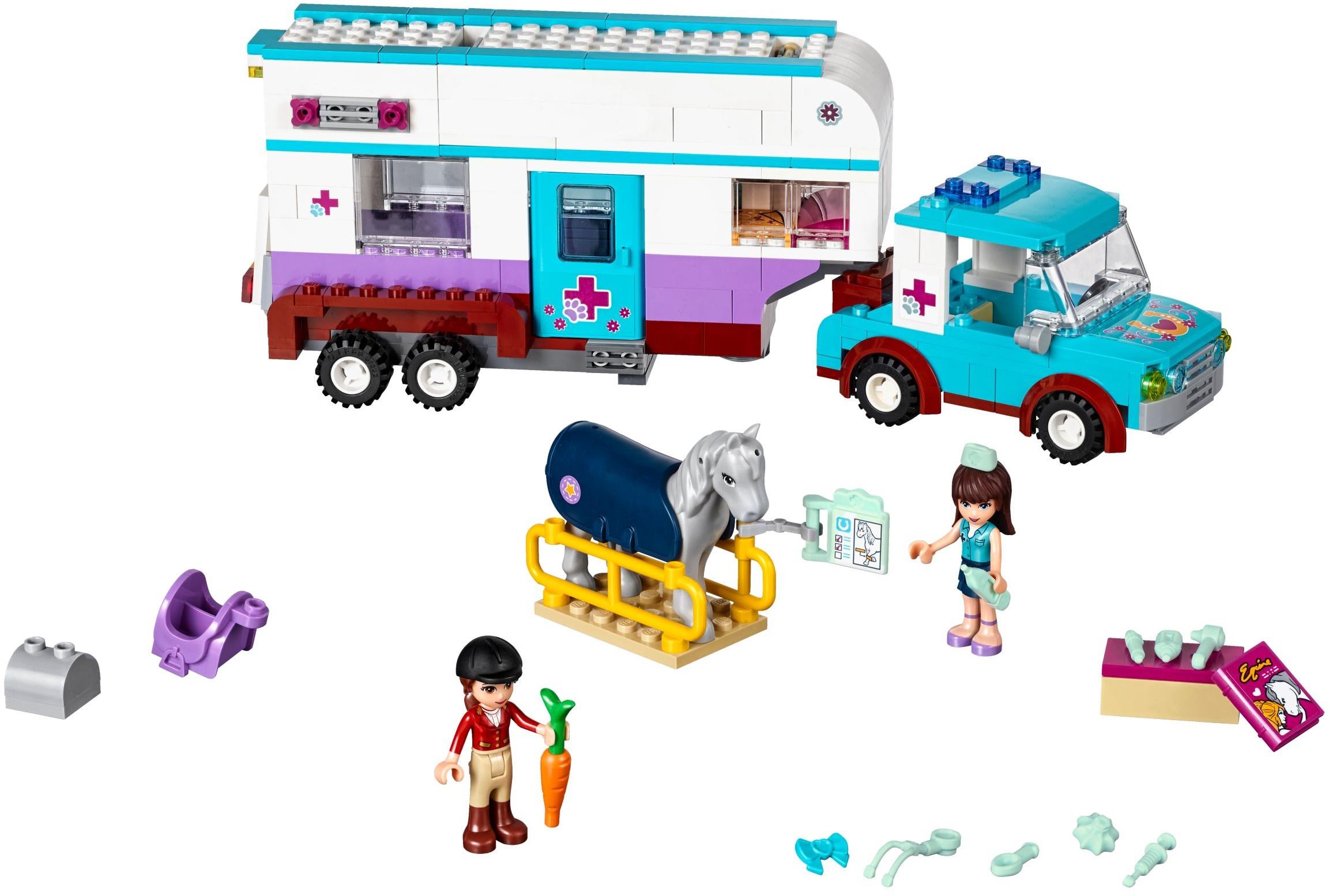 LEGO 41125 Friends Horse Vet Trailer BrickEconomy