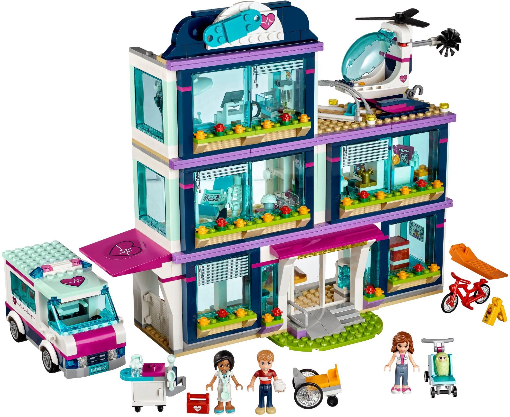 LEGO 41318 Friends Heartlake City Heartlake Hospital BrickEconomy