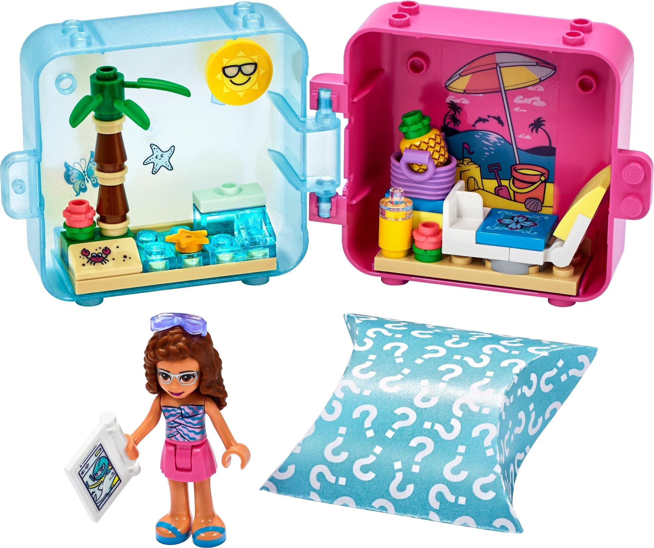 Lego Friends 41412 Olivia's Summer Play Cube Set Series 3 Brand New Sealed 