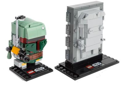 41498 LEGO BrickHeadz Star Wars Boba Fett and Han Solo in Carbonite