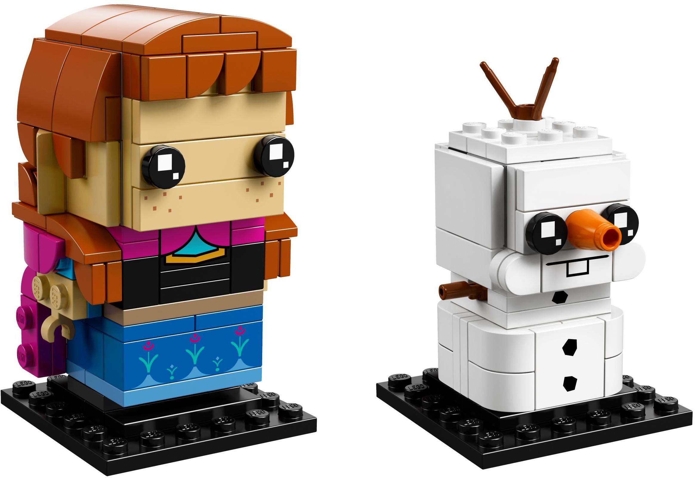 LEGO 41618 BrickHeadz Disney Anna & Olaf BrickEconomy