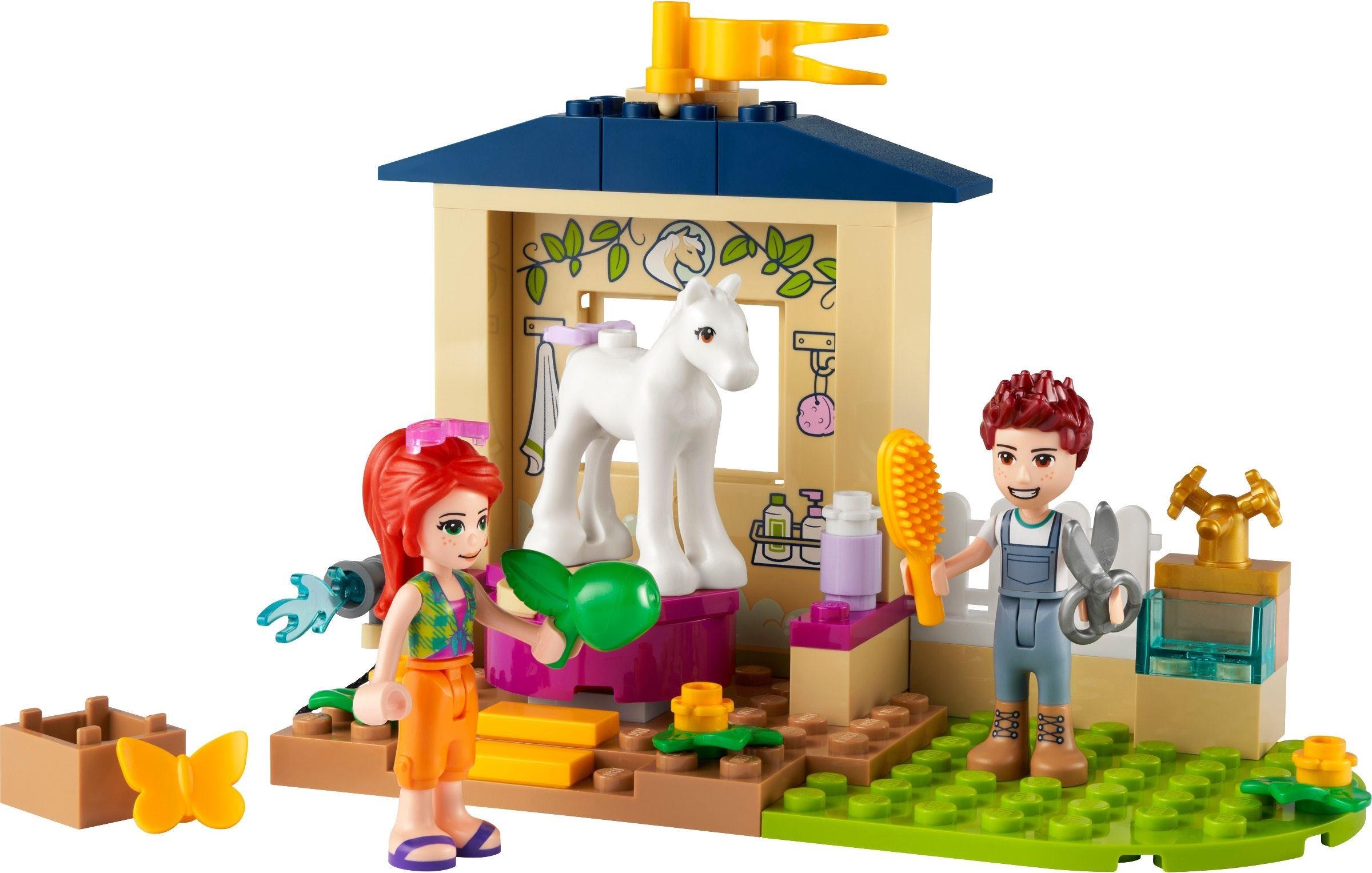 LEGO 41696 Friends Pony-Washing Stable BrickEconomy