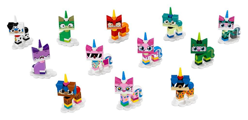 Lego minifigures unikitty series complete set x 12 unopened new sealed inner bag 