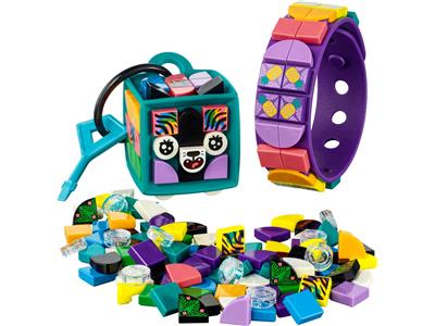41945 LEGO Dots Neon Tiger Bracelet & Bag Tag