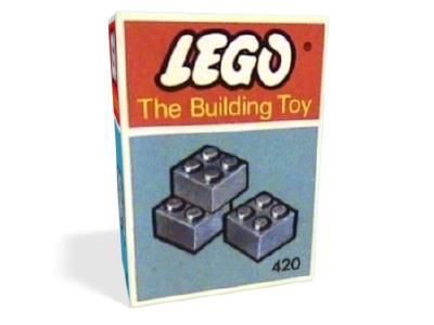 420-3 LEGO 2x2 Bricks