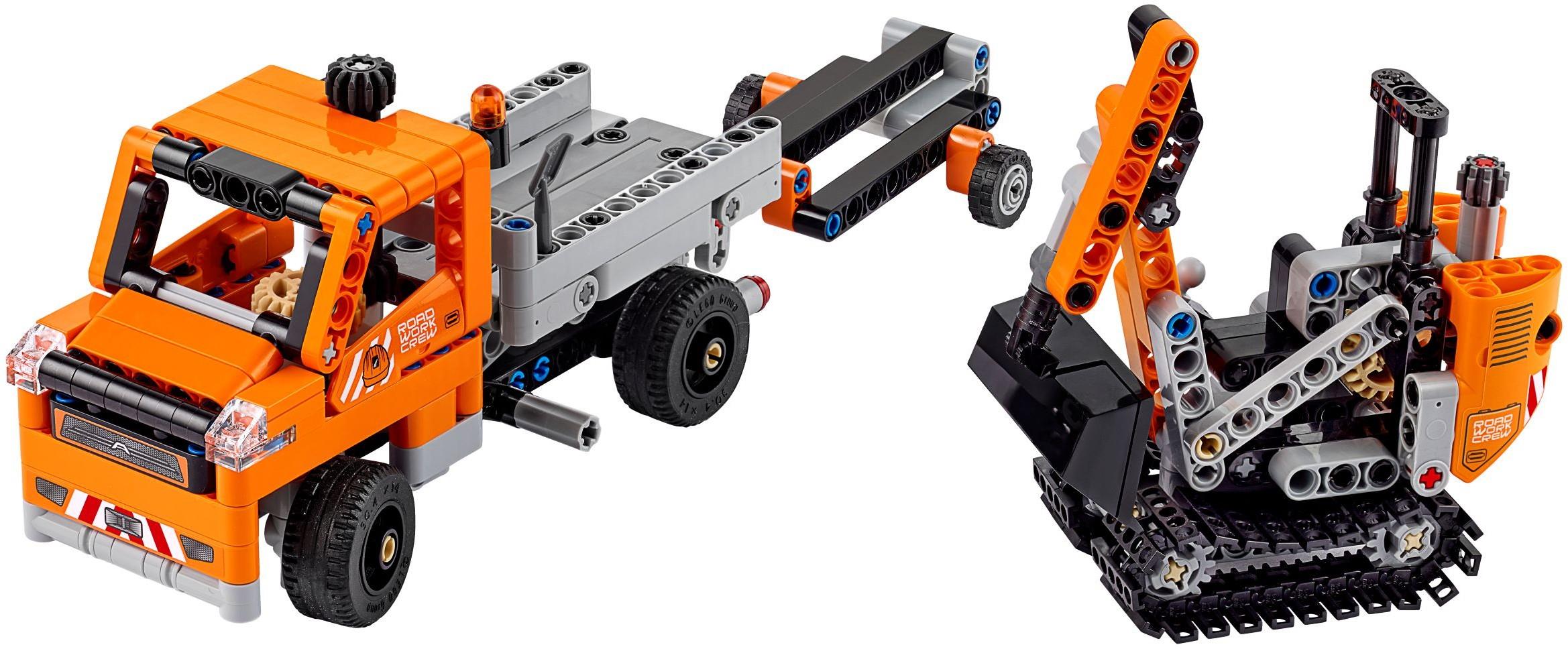 TY（感謝）/4 LEGO 42060 Technic Roadwork Crew | BrickEconomy