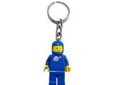 4243694 LEGO Blue Spaceman Key Chain