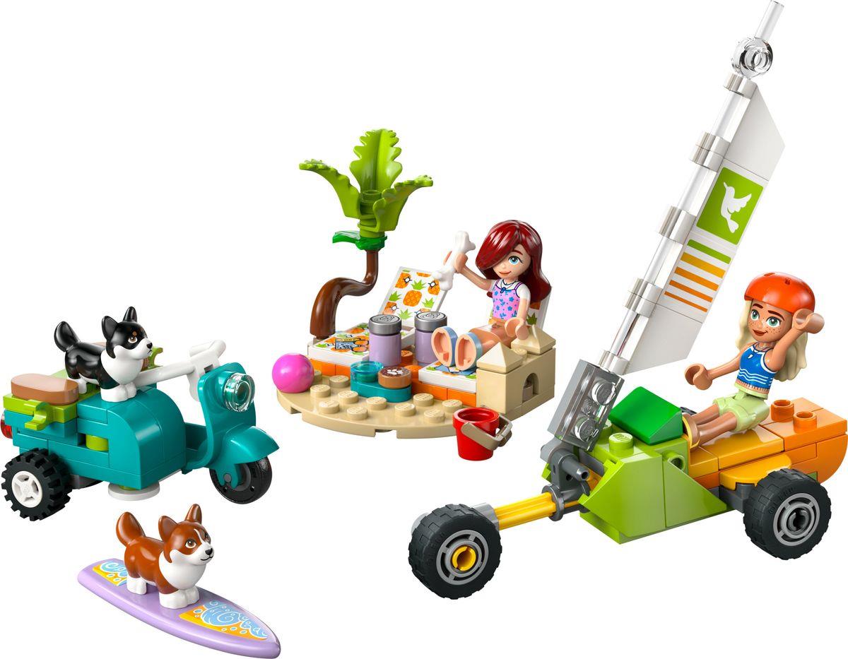ジャンパトゥ 4ミニチュア コフレ LEGO 42641 Friends Surfing Dogs and Scooter Adventure