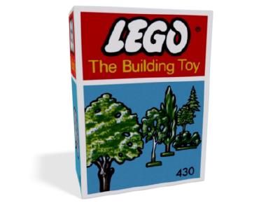 430-2 LEGO Six Trees and Bushes thumbnail image