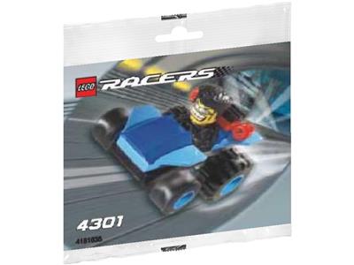 4301 LEGO Drome Racers Blue Car
