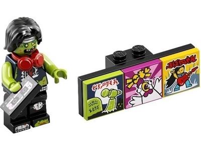 43108-12 LEGO Vidiyo Bandmates Series 2 Zombie Dancer thumbnail image