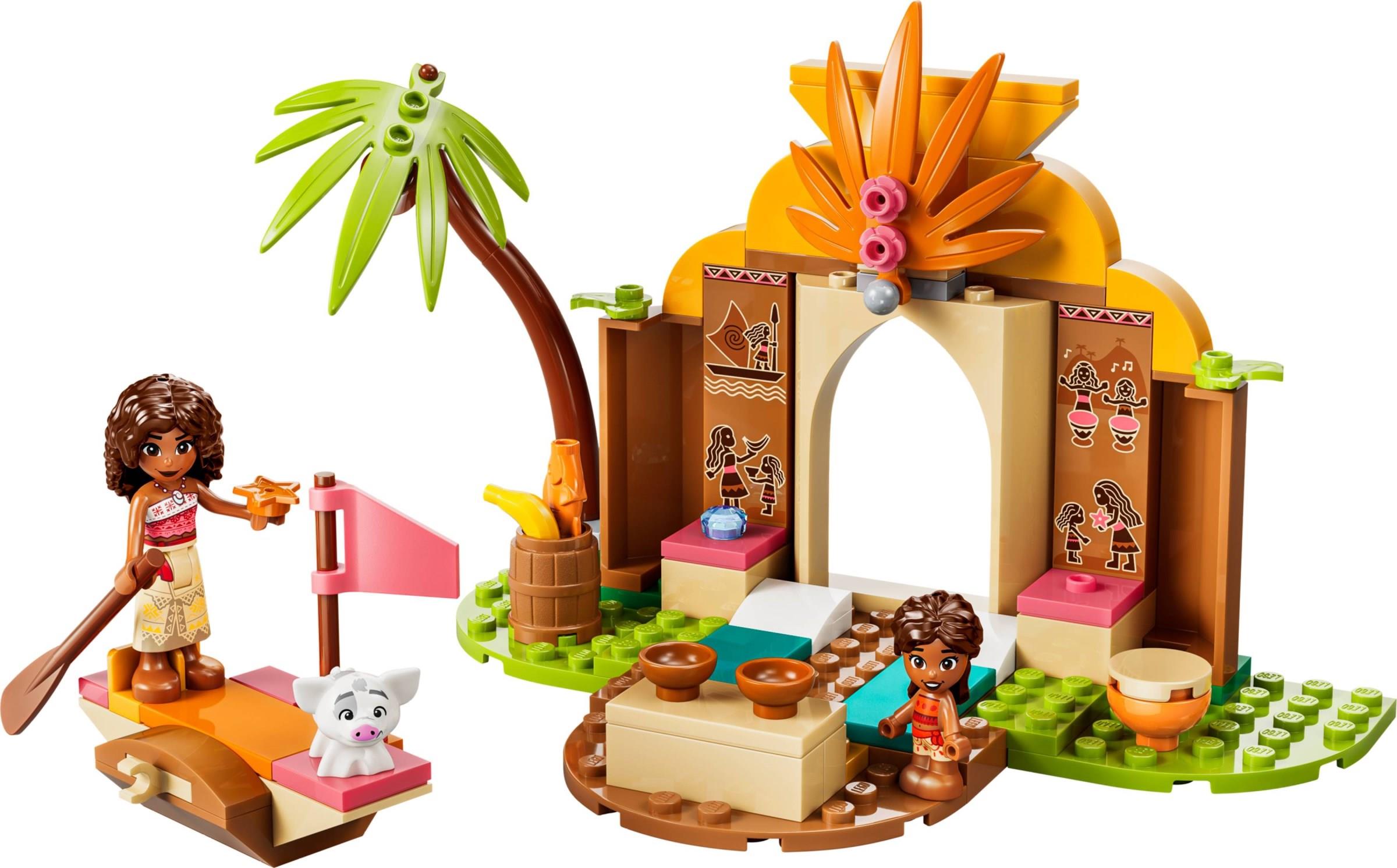 LEGO 43282 Disney Moana Village House & Boat | BrickEconomy