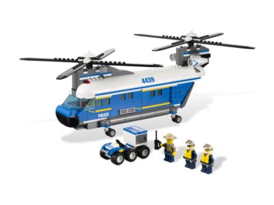 hævn hård mumlende LEGO 4439 City Forest Police Heavy-Lift Helicopter | BrickEconomy