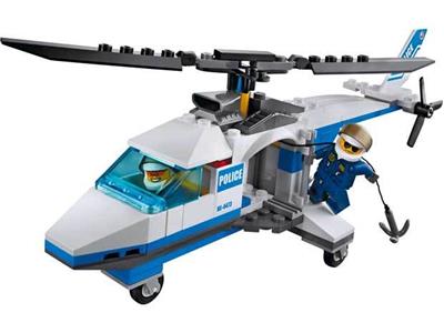 Lego Figur City Forst Polizei  Hubschrauber Helikopter Pilot cty0383   4473 