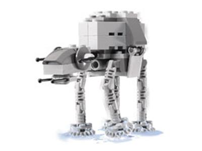 Spaceship klistermærke Vil have LEGO 4489 Star Wars AT-AT | BrickEconomy